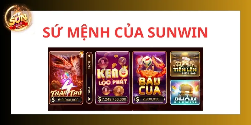 Giới Thiệu Sunwin Về Tầm Nhìn Và Sứ Mệnh Cổng Game Số 1 3 Giới thiệu Sunwin về sứ mệnh hoạt động trong thời gian qua